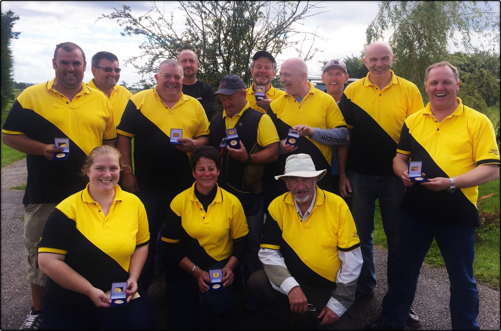 The winning Cornwall All Round Team 2015